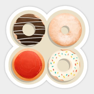 Donuts Sticker